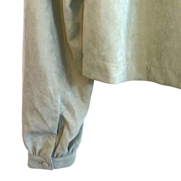 Kendall + Kyle Faux Suede Crop Shacket - Picture 7 of 7